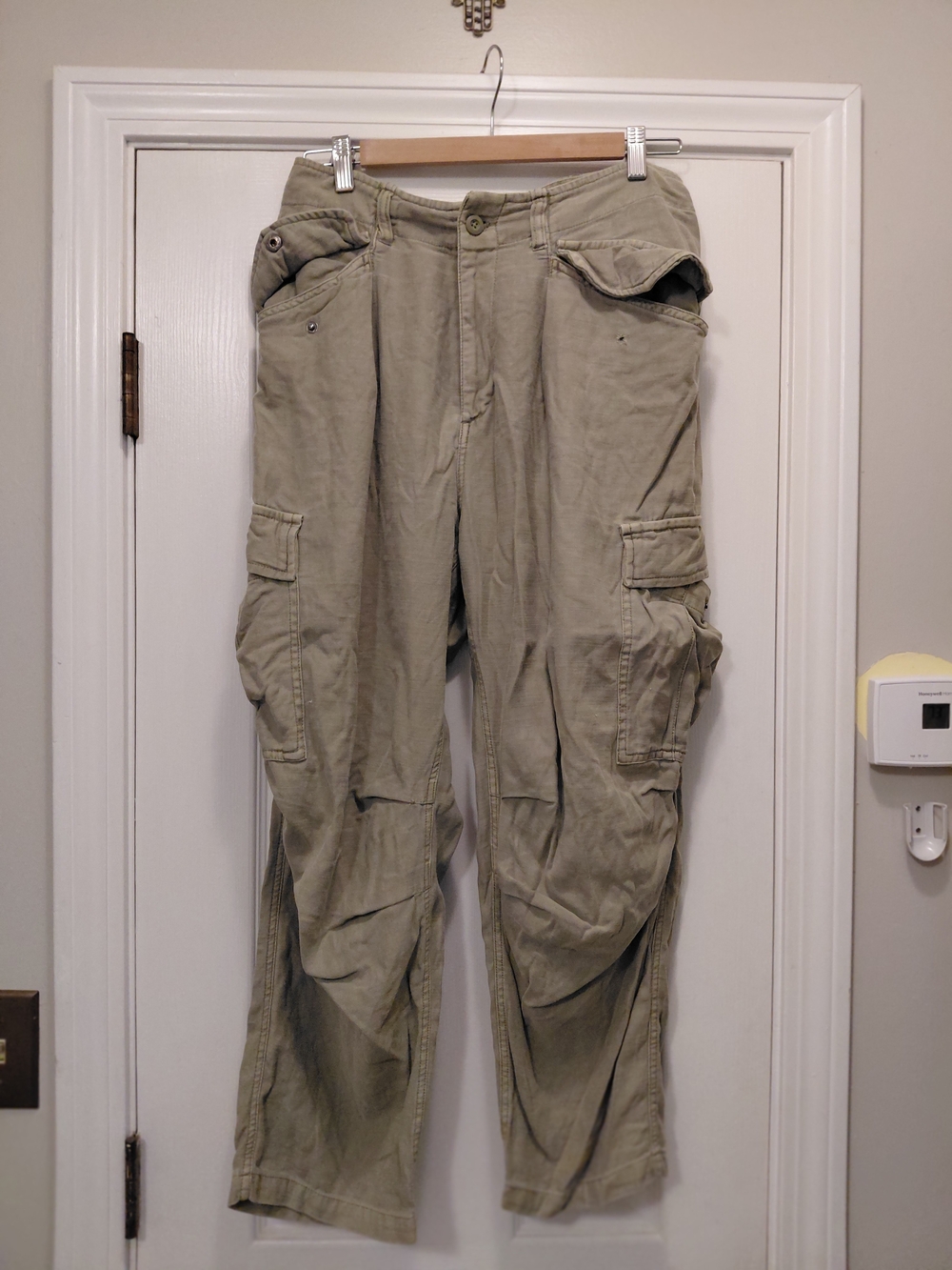 Lucky Brand Women's Cargo Pants in Olive